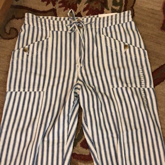 AMERICAN EAGLE OUTFITTERS Size 14 High Rise Taper Pant Classic Nautical $69 NEW - Picture 13 of 14